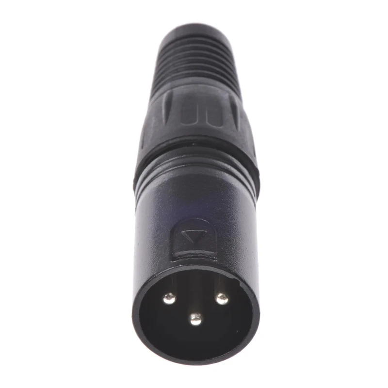 RS PRO Cable XLR Connector, Straight Orientation, Male 3-Way, 250V AC, Silver Plated Contacts, Zinc Housing 457-875
