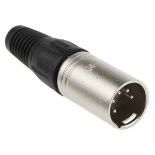 RS PRO Cable XLR Connector, Straight Male, 5 Way 457-986