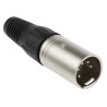 RS PRO Cable XLR Connector, Straight Male, 5 Way 457-986