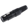 RS PRO Cable XLR Connector, Straight Female, 5 Way 457-970