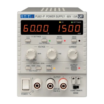 Aim-TTi Digital Bench Power Supply 1-Output 0 V AC to 60 V 90 W 1.5 A Linear Output PL601-P