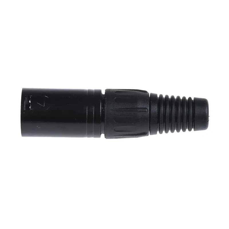 RS PRO Cable XLR Connector Male, 5 Way, Straight Orientation, Zinc Housing, Silver Plating, 250V AC, 7.5A Current 458-018