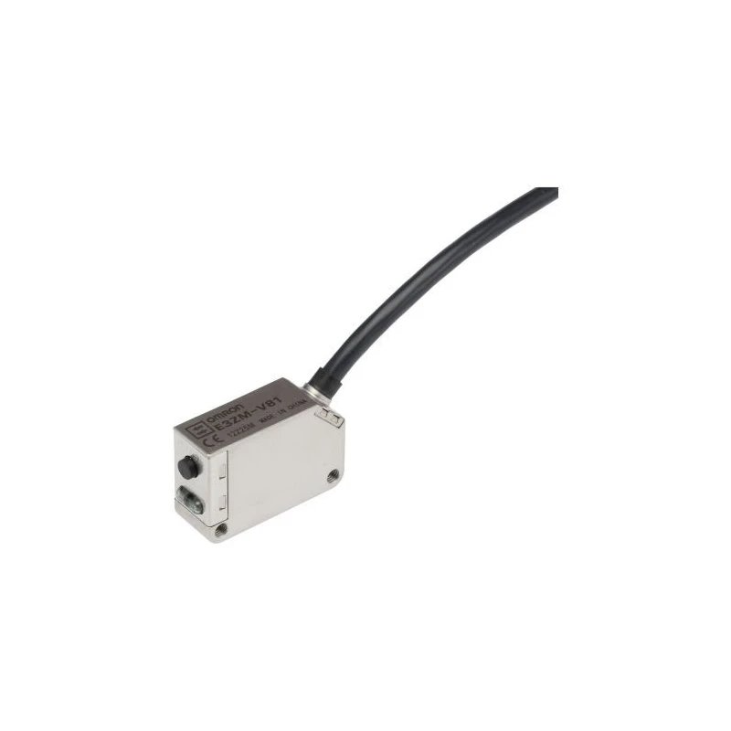 Omron Diffuse Photoelectric Sensor Block Sensor 10 to 14 mm Detection Range PNP Output Stainless Steel IP69K E3ZM-V81 2M