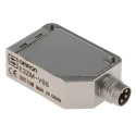 Omron Diffuse Photoelectric Sensor, Block Sensor, 12 mm Detection Range, PNP Output, IP69K, Stainless Steel Housing E3ZMV86