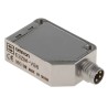 Omron Diffuse Photoelectric Sensor, Block Sensor, 12 mm Detection Range, PNP Output, IP69K, Stainless Steel Housing E3ZMV86