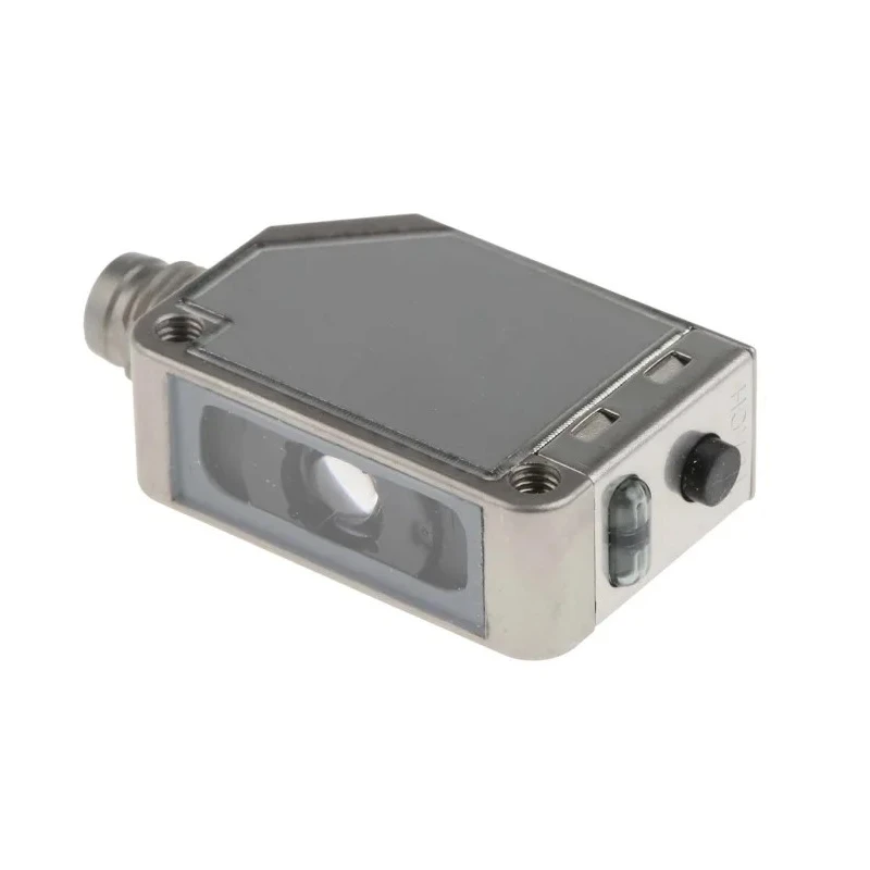 Omron Diffuse Photoelectric Sensor, Block Sensor, 12 mm Detection Range, PNP Output, IP69K, Stainless Steel Housing E3ZMV86