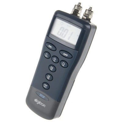 Digitron Handheld Differential Manometer with 2 Pressure Ports, Max Pressure Measurement 7 bar 2023P7-7BAR