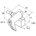 Turck Block Inductive Proximity Sensor 2-Wire 65 V dc 100 mA BIM-IKT-AD4X