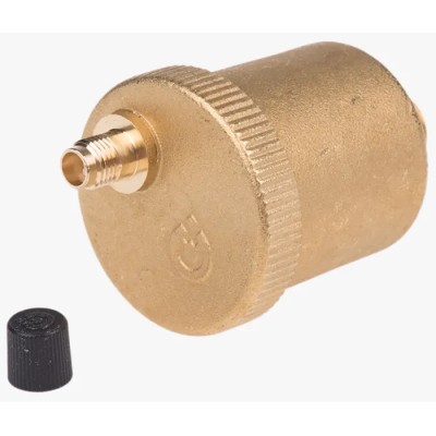 RS PRO Brass 3/8 in BSP Female to 3/8 in BSP Female Automatic Air Vent 313-7032