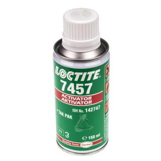 RS PRO Colourless 7457 Bottle Adhesive Activator for use with Cyanoacrylate Adhesive, 150 ml 142747