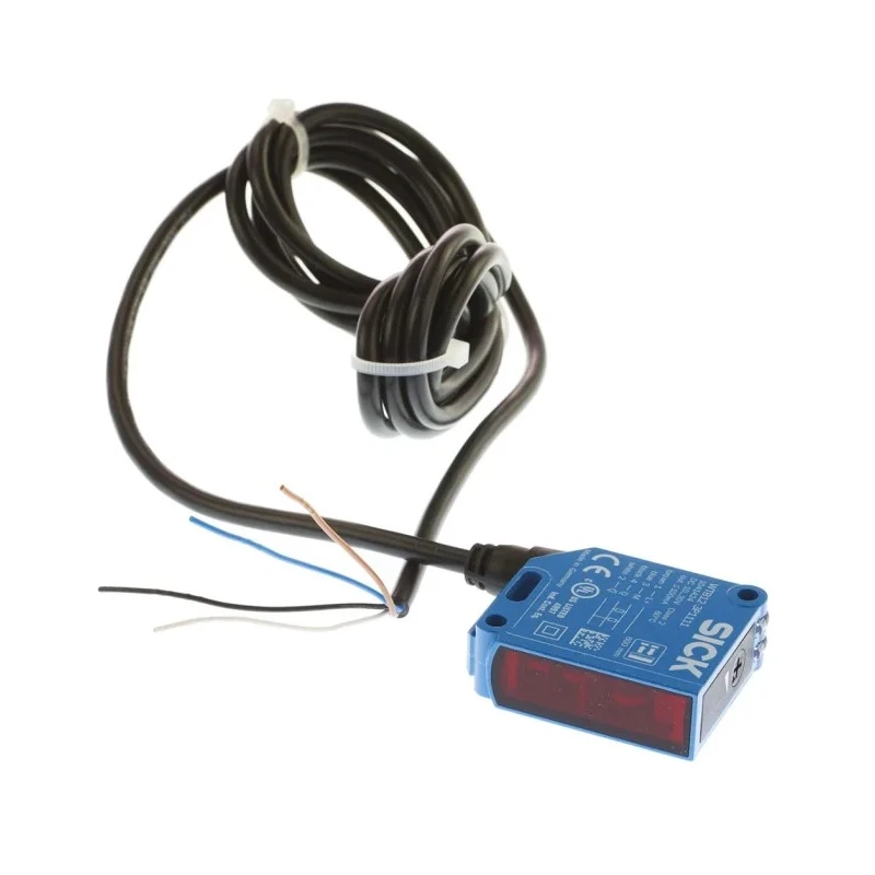 SICK Background Suppression Photoelectric Sensor Rectangular PNP Output Metal Housing IP66 IP67 IP69 WTB12-3P1111
