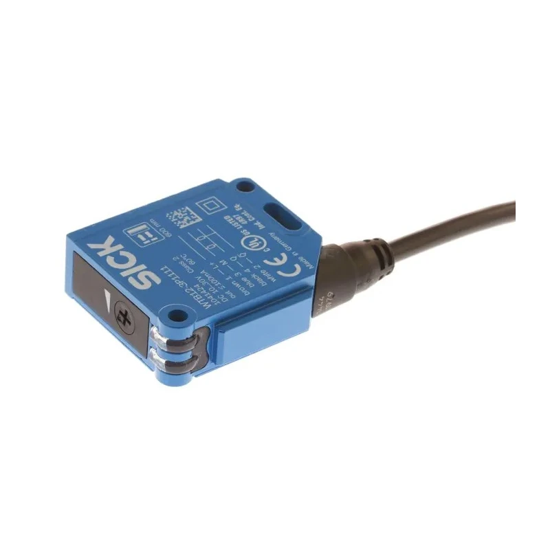 SICK Background Suppression Photoelectric Sensor Rectangular PNP Output Metal Housing IP66 IP67 IP69 WTB12-3P1111