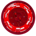 Werma 840 Series Red Steady Effect Beacon Unit Filament Bulb 240V AC/DC IP54 