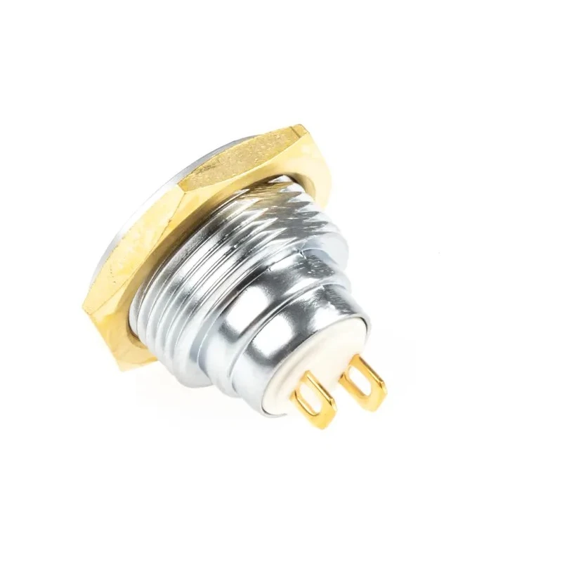 ITW Switches 57 Series Miniature Push Button Switch Momentary Panel Mount, SPST, Clear LED, IP67, 125 V 125, Model 57-111