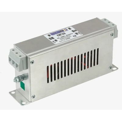 Roxburgh EMC 50A 500V AC 60Hz Flange RFI Filter Stud 3 Phase KMF350