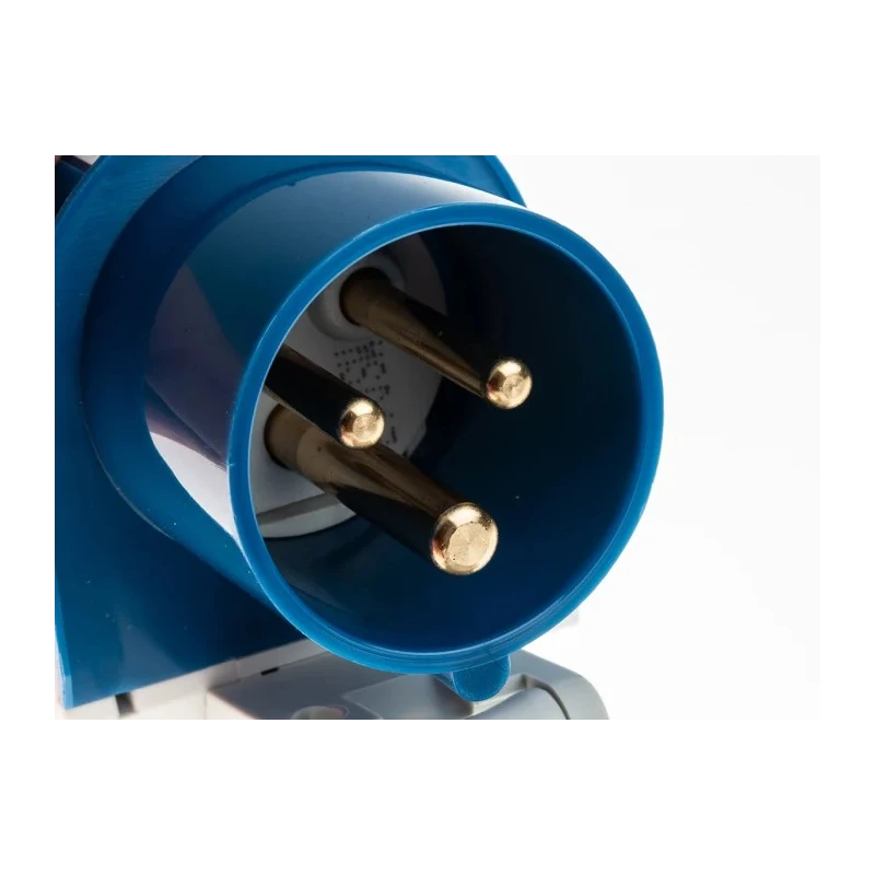 MENNEKES Industrial Power Connector Wall Mount 3-Pole 16A 230V IP44 Blue PowerTOP 