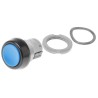 ITW Switches 76-94 Series Push Button Switch Panel Mount 22 mm Cutout Blue SPDT IP67 76-9410/439088N