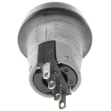 ITW Switches 76-94 Series Push Button Switch Panel Mount 22 mm Cutout Blue SPDT IP67 76-9410/439088N