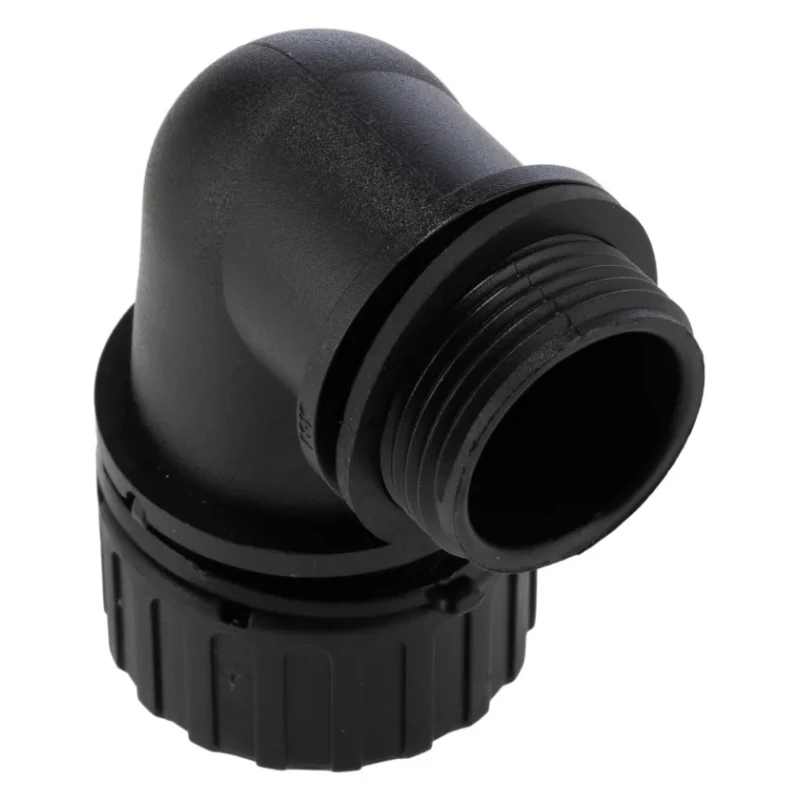 Adaptaflex Black Conduit Fitting 21 mm Nominal Size Polyamide 66 IP67 IP69K IP68 IP66 PG16 PG16