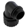 Adaptaflex Black Conduit Fitting 21 mm Nominal Size Polyamide 66 IP67 IP69K IP68 IP66 PG16 PG16