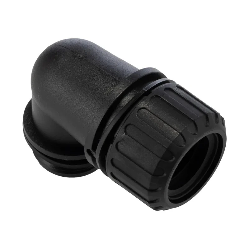 Adaptaflex Black Conduit Fitting 21 mm Nominal Size Polyamide 66 IP67 IP69K IP68 IP66 PG16 PG16