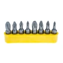 CK 1/4 in Square Drive Spring Steel Ratchet Screwdriver & 46-Piece Bit Set Polished Blade T4826D