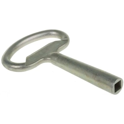 Euro-Locks a Lowe & Fletcher group Company Camlock F8088, IP65 Sealed Spanner Lock, Compression Fit, Chrome-Plated F8088