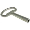Euro-Locks a Lowe & Fletcher group Company Camlock F8088, IP65 Sealed Spanner Lock, Compression Fit, Chrome-Plated F8088