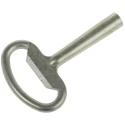 Euro-Locks a Lowe & Fletcher group Company Camlock F8088, IP65 Sealed Spanner Lock, Compression Fit, Chrome-Plated F8088