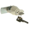 Euro-Locks a Lowe & Fletcher group Company Camlock Keyed, 13.2 mm Panel-to-Tongue Depth, Panel Cutout 22.3 x B90-03 (455E)