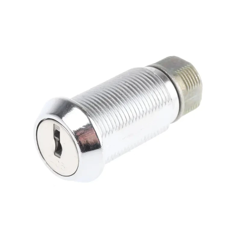Euro-Locks a Lowe & Fletcher group Company Camlock, 32.7 mm Panel-to-Tongue 20.1 x 17.6 mm Chrome Finish F7E-03-2 (405E)