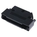 MH Connectors ABS Angled D-Sub Backshell 37 Way Strain Relief MHD45PPK