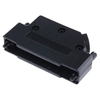 MH Connectors ABS Angled D-Sub Backshell 37 Way Strain Relief MHD45PPK