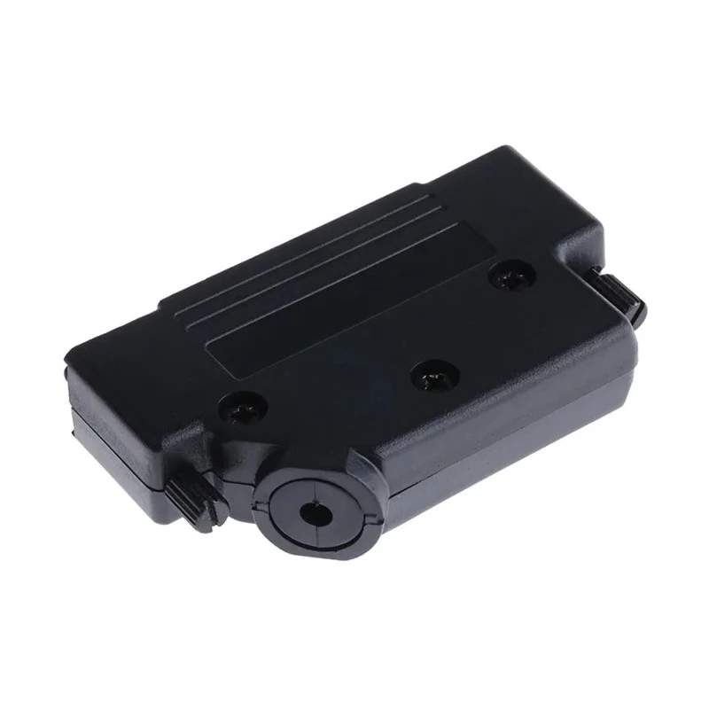 MH Connectors ABS Angled D-Sub Backshell 37 Way Strain Relief MHD45PPK