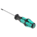 Wera Standard Torx & Torx Plus Screwdriver T20 Tip, 100 mm Blade, 198 mm Overall 05028010001