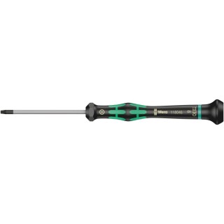 Wera Precision Screwdriver T8 Tip 60 mm Blade Length 157 mm Overall Length Bi-Material Handle Nickel Blade 05118046001