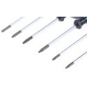 Wera Torx Precision Screwdriver Set, 6-Piece Chrome Vanadium Steel, Torx T7-T20 05118154001