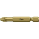 Wera Screwdriver Bit 6.35 mm Hex Drive, PZ2 Tip, 50 mm Overall Length 05060060001