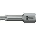 Wera Screwdriver Bit T15, 6.35 mm Hex Drive, 25 mm Overall Length 05066308001