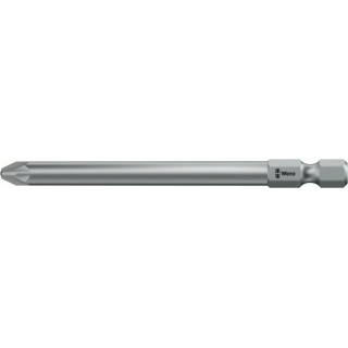 Wera Screwdriver Bit 6.35 mm Hex Drive, PZ3 Tip, 89mm Overall 05057775001