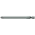 Wera Screwdriver Bit PH2 Phillips Drive Stainless Steel 89 mm Length 05059775001