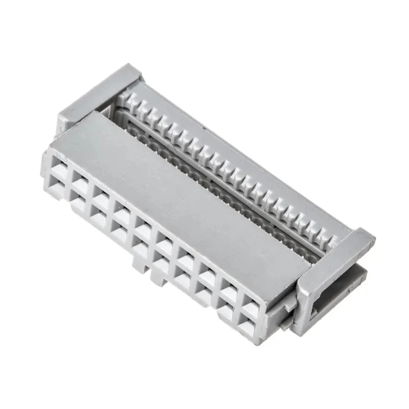 3M 20-Way IDC Connector Female for Cable, 2 Row, 1kV AC, 1A, Gold over Nickel Plating 89120-0101HA
