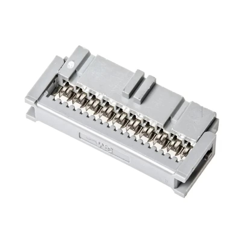 3M 20-Way IDC Connector Female for Cable, 2 Row, 1kV AC, 1A, Gold over Nickel Plating 89120-0101HA
