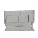 WAGO End & Intermediate Plate for Use with 281 Series Terminal Blocks 281-328