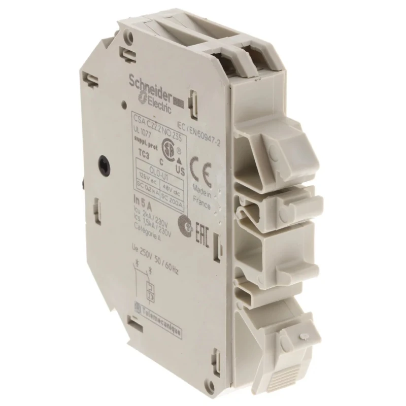 Schneider Electric TeSys GB2 Thermal Circuit Breaker 5A Current Rating 1-Pole DIN Rail Mount GB2CD10