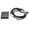 Telemecanique Sensors Polarised Retroreflective Barrel Photoelectric Sensor, Relay Output, M18 Thread, 2 m XU9M18MA230