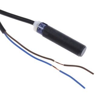 Telemecanique Sensors Threaded Barrel Inductive Proximity Sensor M12 x 1, 2-Wire OsiSense XS, 264V ac/dc, 4 mm XS4P12MA230