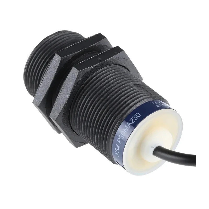 Telemecanique Sensors Threaded Barrel Inductive Proximity Sensor M30 x 1.5 2-Wire 264V AC 15 mm XS4P30MA230
