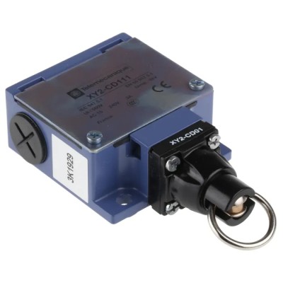 Telemecanique Sensors Cable Pull Rope Pull Switch IP66 Zamak Housing 240V AC 3A XY2CD111