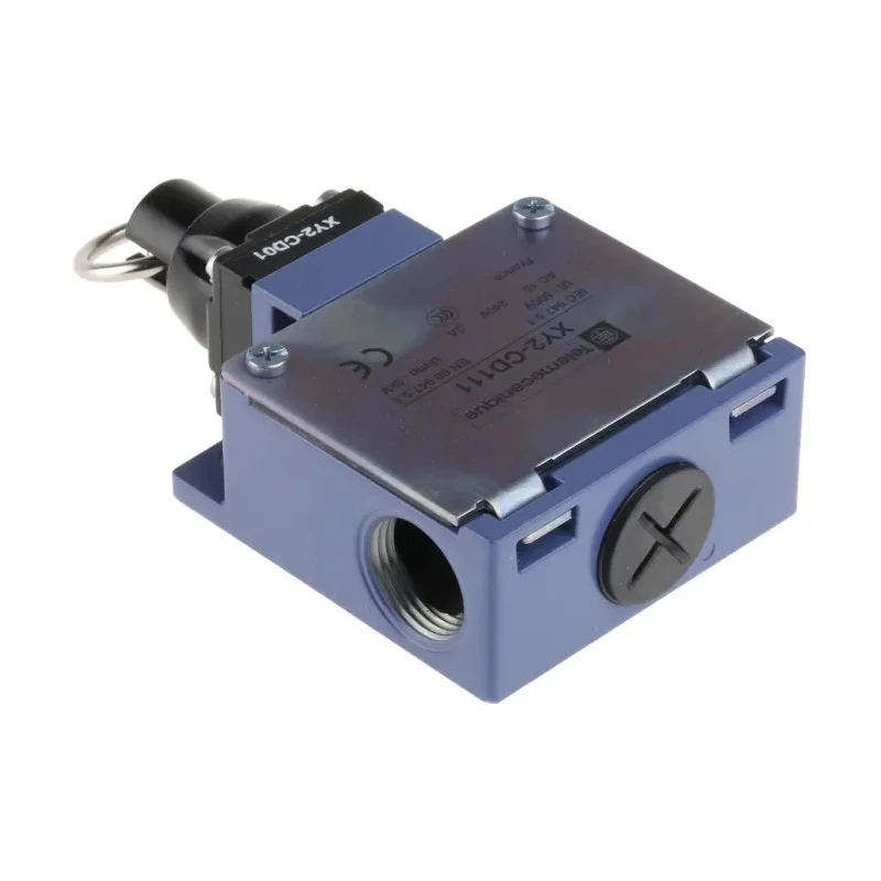 Telemecanique Sensors Cable Pull Rope Pull Switch IP66 Zamak Housing 240V AC 3A XY2CD111